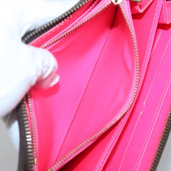 LOUIS VUITTON Monogram Graffiti Zippy Wallet Pink - Picture 14 of 16